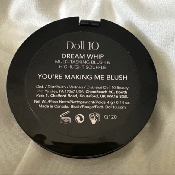 Doll 10 Dream Whip Multitasking Blush & Highlight Soufflé You’re Making Me Blush - Picture 3 of 3